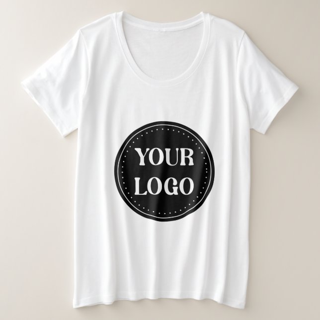 elegant, modern, raffiniert und editierbar. große größe T-Shirt (Design vorne)