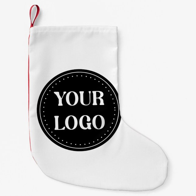elegant, modern, raffiniert und editierbar. kleiner weihnachtsstrumpf (Vorderseite)