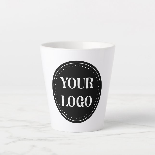 elegant, modern, raffiniert und editierbar. milchtasse (Vorderseite)
