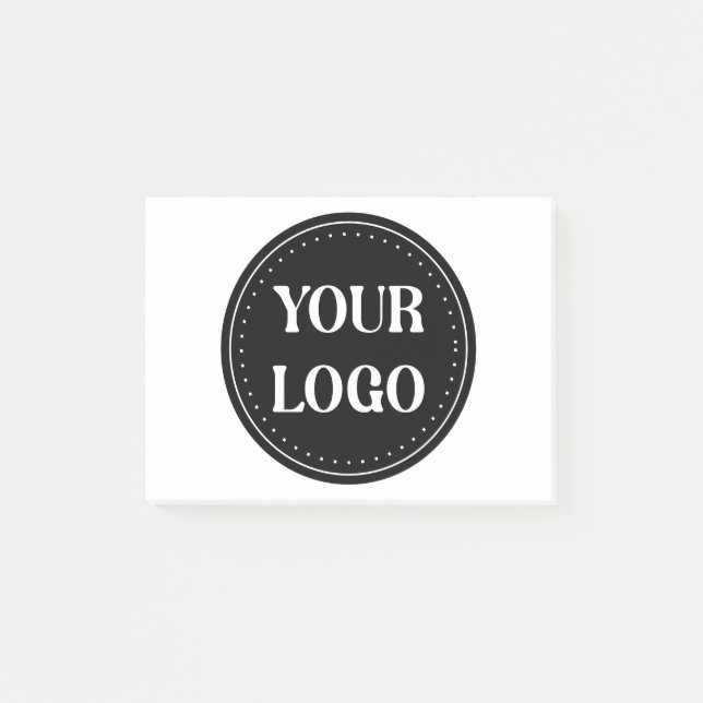 elegant, modern, raffiniert und editierbar. post-it klebezettel (Vorderseite)