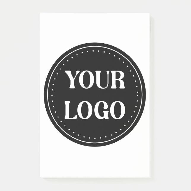 elegant, modern, raffiniert und editierbar. post-it klebezettel (Vorderseite)