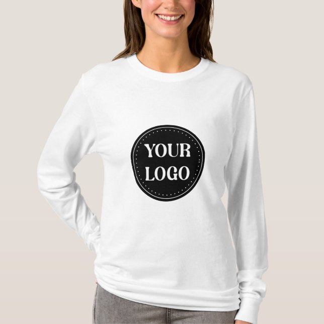 elegant, modern, raffiniert und editierbar. T-Shirt (Vorderseite)