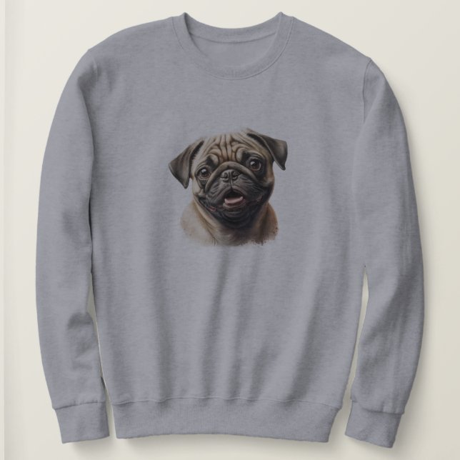 Elegant Modern Simple Custom Add Your Own photo Sweatshirt (Design vorne)