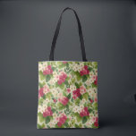 Elegant Modern Stylish Botanical Wildflower  Tasche<br><div class="desc">Elevate your everyday style with this botanical tote bag that captures the essence of a blooming summer garden. The design features a lush pattern of watercolor flowers where vibrant pinks meet deep greenery in a harmonious display of nature. Instead of a simple accessory, you get an original piece of art...</div>