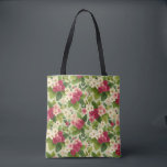 Elegant Modern Stylish Botanical Wildflower  Tasche<br><div class="desc">Elevate your everyday style with this botanical tote bag that captures the essence of a blooming summer garden. The design features a lush pattern of watercolor flowers where vibrant pinks meet deep greenery in a harmonious display of nature. Instead of a simple accessory, you get an original piece of art...</div>