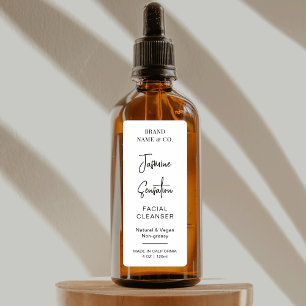 Élégant Moderne 4 OZ Cosmo bouteille Étiquette ver