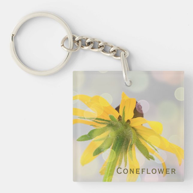 Élégant, moderne, amusant confleur jaune Fleur sau (Devant)