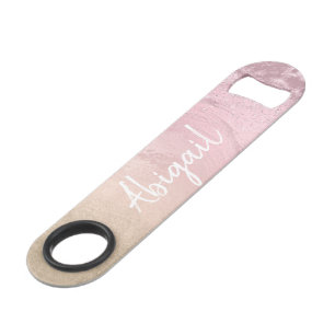 Elégant moderne chic rose or parties scintillant m