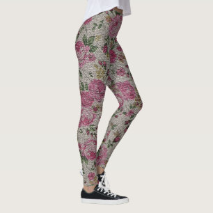 Elegant Moderne Vintag trendy floral Leggings