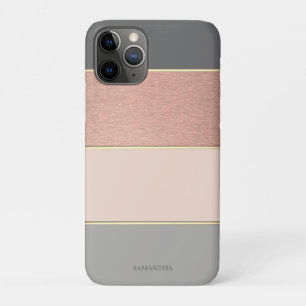 Elegant Moderner Cool gestreift - Personalisiert Case-Mate iPhone Hülle