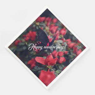 Elegant Modernes Floral Serviette
