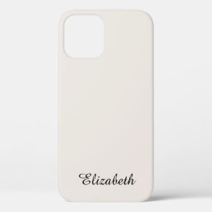 Elegant Modernes Template Calligrafy Name Monogram Case-Mate iPhone Hülle