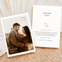 Elegant Monogram Boho Wedding Foto
