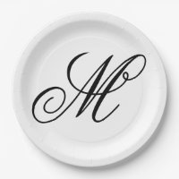 Elegant Monogram Initial