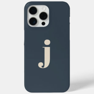 Elegant Monogram Sage Green Case-Mate iPhone Hülle