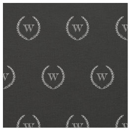 Elegant Monogram Stoff