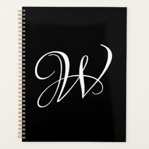 Élégant monogramme personnalisé calligraphie initi