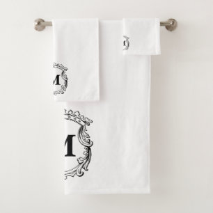 Élégant monogramme personnalisé Ornate