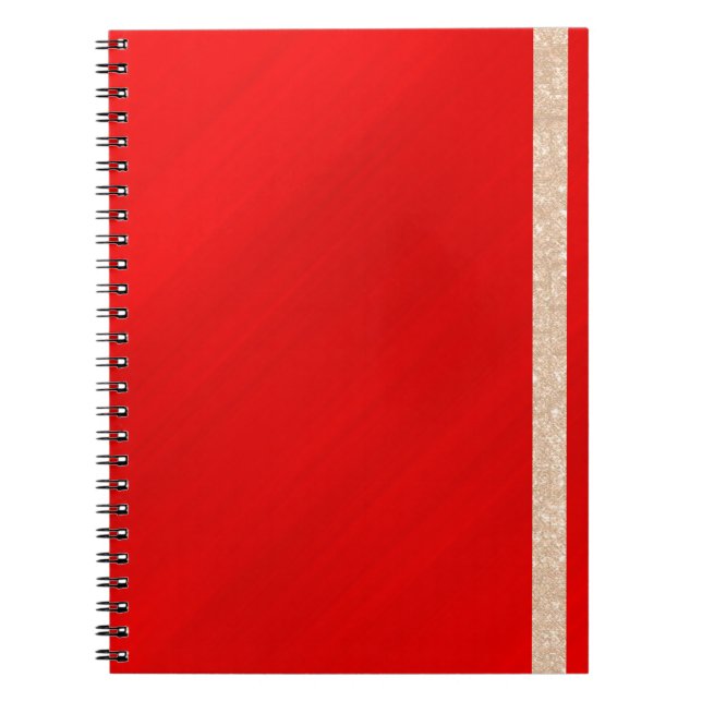 Elegant Monza Red Notizblock (Vorderseite)