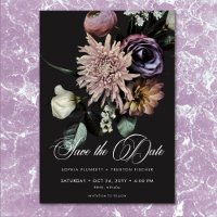 Elegant Moody Twilight Mled Floral Wedding