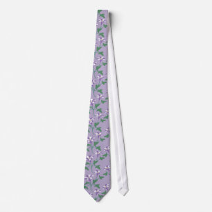 Elegant morning glories neckeckers krawatte