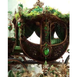 Elegant Moss & Moonlight Regal Green Sweet 16 Invi Einladung