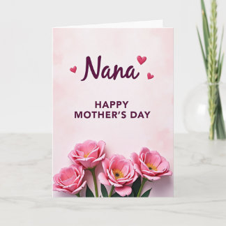 Elegant Mothers Day Peony Card Karte