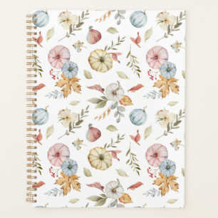 Elégant Motif d'aquarelle d'automne