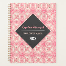 Élégant Motif de fleurs blanches et roses