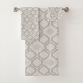 Elégant Motif de Trellis marocain dans les tons ne