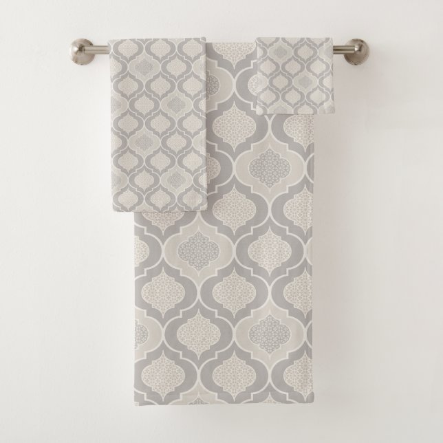 Elégant Motif de Trellis marocain dans les tons ne (En situation)