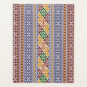 élégant motif ethnique