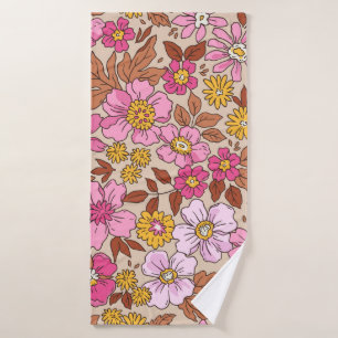 Elégant motif floral dans de petites fleurs dessin