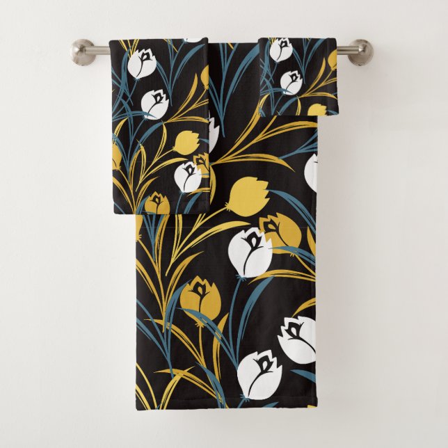 Élégant motif floral de Tulipe (En situation)