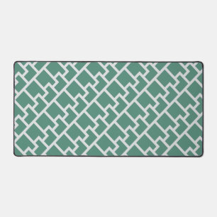 Élégant motif géométrique vert sauge