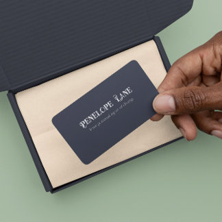 Élégant Moto Rétro minimaliste Carte de visite