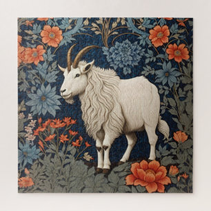 Elegant Mountain Goat William Morris Inspiriert