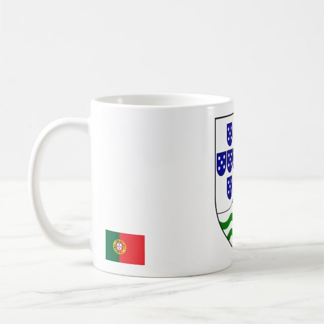 Elegant Mug Featuring India Portuguesa Crest Kaffeetasse (Links)