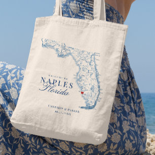 Elégant Naples Florida Mariage Sac fourre-tout d'a