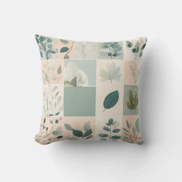 Elegant Nature Patchwork Kissen