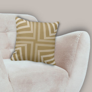 Elegant Nested Angular Corner Spiral Kissen
