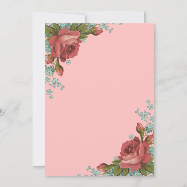 Elegant Neutral Wedding Invitation Design Einladung (Vorderseite)