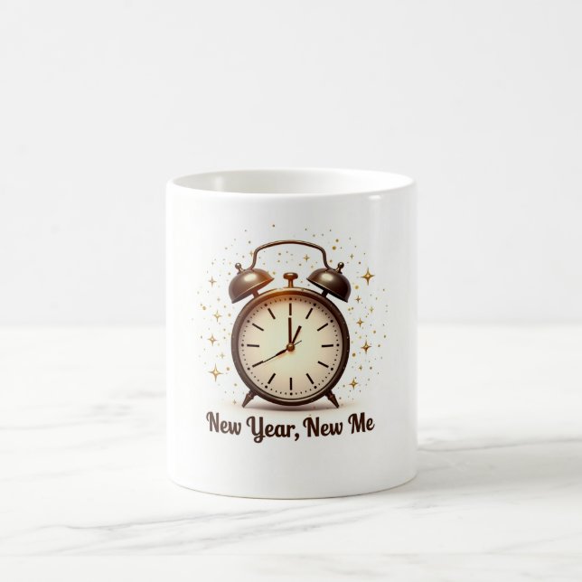 Elegant New Year New Me Mug (Centre)