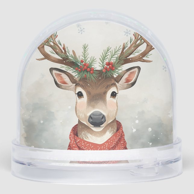 elegant new year snow globe 2025 schneekugeln (Rückseite)
