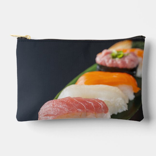 Elegant Nigiri Sushi Pouch – Minimal Zen Zubehörtasche (Vorderseite)