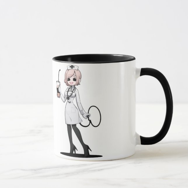 Elegant Nurse Coffee Mug (Droite)