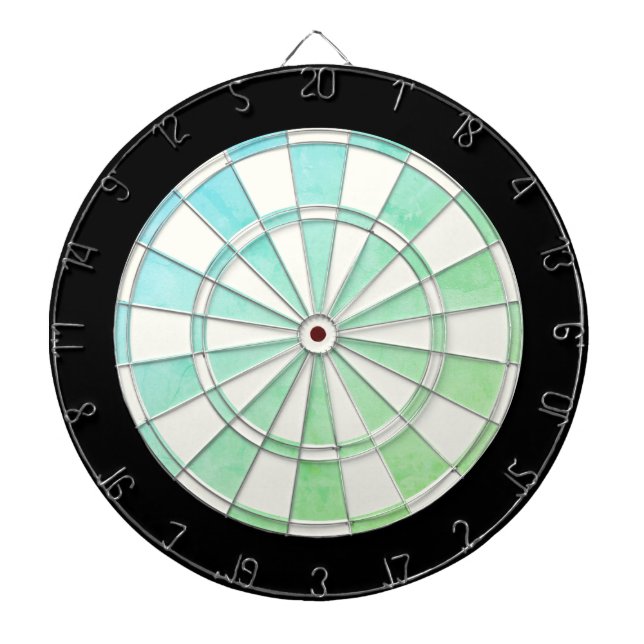 Elegant Ombre Dartboard Dartscheibe (vorne)