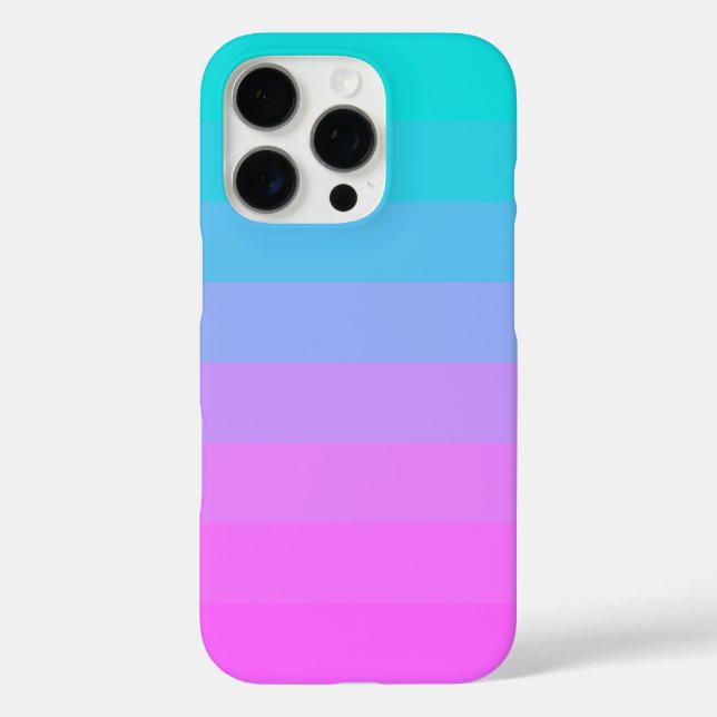 Elegant Ombre Design iPhone 16 Pro Hülle (Rückseite)