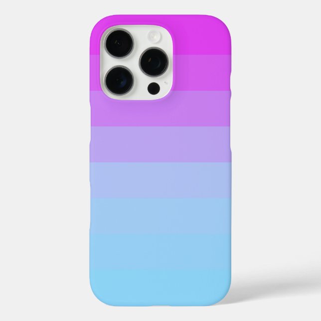 Elegant Ombre Design iPhone 16 Pro Hülle (Rückseite)