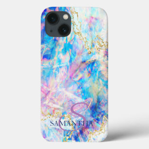 Elegant Opal Holographic Monogram Case-Mate iPhone Hülle